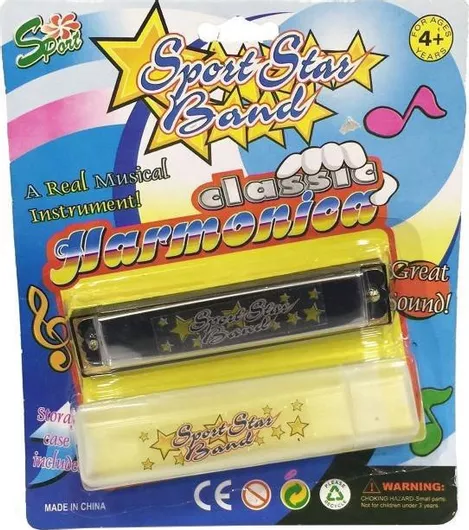 Πνευστό Μουσικό Παιχνίδι Φυσαρμόνικα για 4+ Ετών