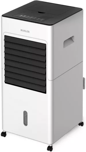 Air Cooler Muhler 2000W με Τηλεχειριστήριο & Οθόνη LED 6lt Λευκό
