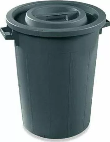 Κάδος Απορριμάτων Plastime Πλαστικός 75lt Πράσινο