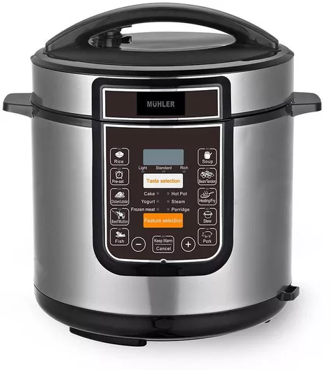 Πολυμάγειρας Muhler MLC-6050P 6lt 1200W Ασημί