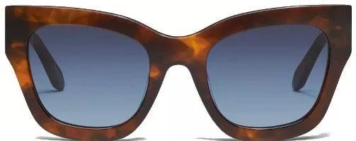 Γυναικεία Γυαλιά Ηλίου Quay BYTHEWAY με Κοκκάλινο Σκελετό Καφέ