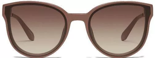 Γυναικεία Γυαλιά Ηλίου Quay DATENIGHT με Κοκκάλινο Σκελετό Καφέ
