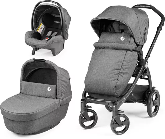 Πολυκαρότσι Peg Perego Futura Modular 3 σε 1 από Νεογέννητα Γκρι