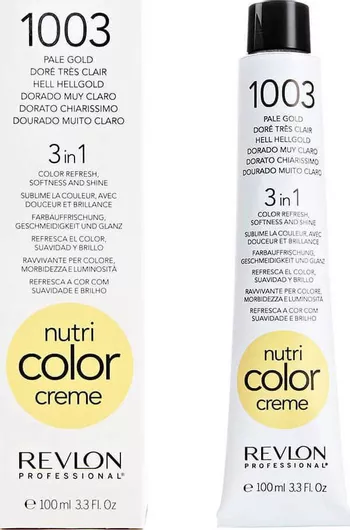 Ημιμόνιμη Βαφή Μαλλιών Revlon Nutri Color Creme 1003 Golden Blonde 100ml