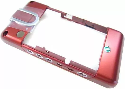 Sony Μεσαίο Πλαίσιο Κόκκινο για Sony Ericsson W995