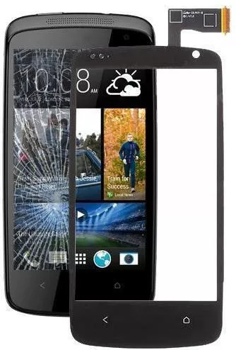 Μεσαίο Πλαίσιο Μαύρο για HTC Desire 500, HTC 506e