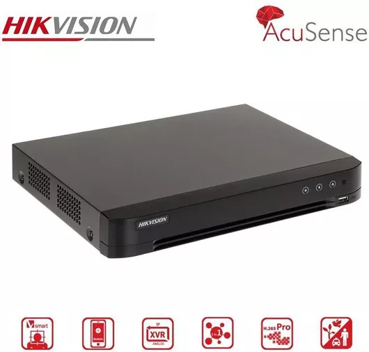 Hikvision iDS-7204HTHI-M1/S Καταγραφικό DVR 4 Καναλιών με Ανάλυση 4K