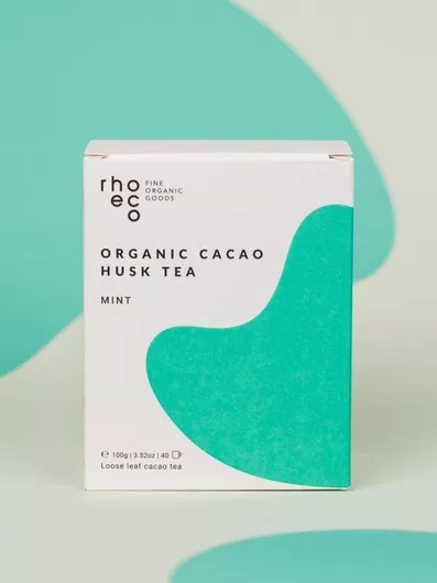 Μίγμα Βοτάνου Rhoeco Cacao Husk Mint 100gr
