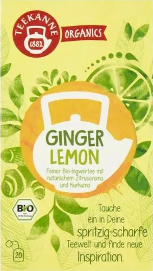 Μίγμα Βοτάνων Teekane Ginger Lemon 36gr