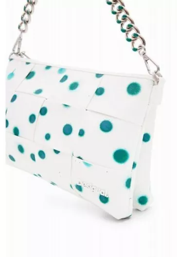 Γυναικεία Τσάντα Χιαστί Desigual Μπεζ