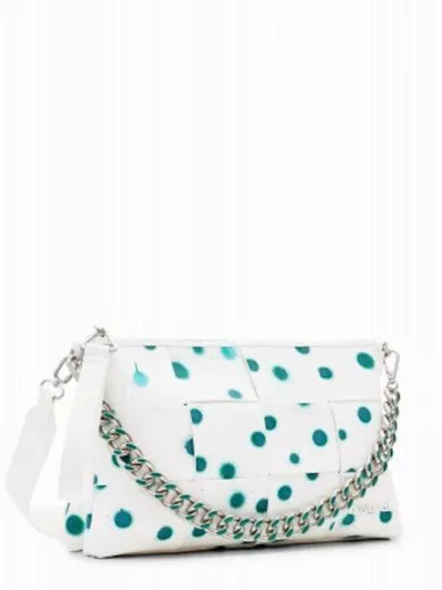 Γυναικεία Τσάντα Χιαστί Desigual Μπεζ