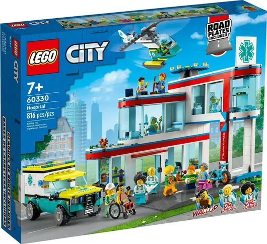 Τουβλάκι Lego City: Hospital για 7+ ετών