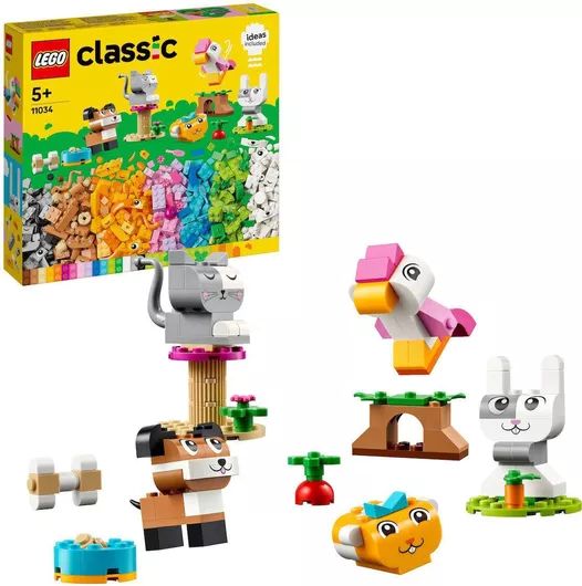 Τουβλάκι Lego Classic Creative Pets για 5+ ετών