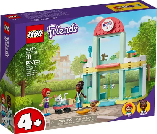 Τουβλάκι Lego Friends Pet Clinic για 4+ ετών