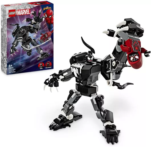 Τουβλάκι Lego Super Heroes Venom Mech Armor Vs Miles Morales για 6+ ετών