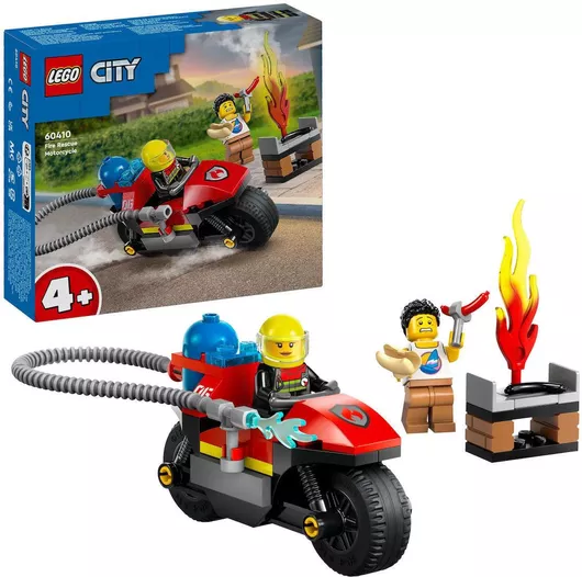 Τουβλάκι Lego City Fire Rescue Motorcycle για 4+ ετών