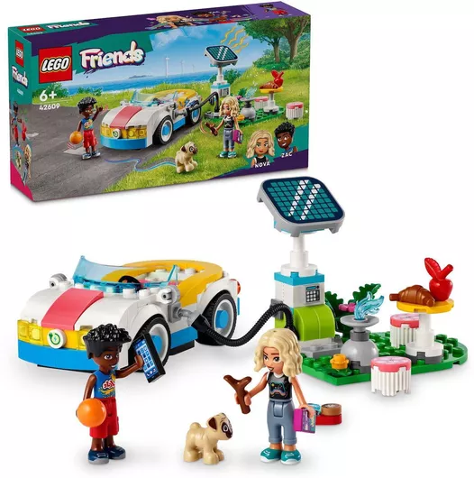 Τουβλάκι Lego Friends Electric Car And Charger για 6+ ετών