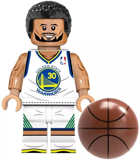 Τουβλάκι Leguoguo Stephen Curry Golden State Warriors για 3+ Ετών 10τμχ