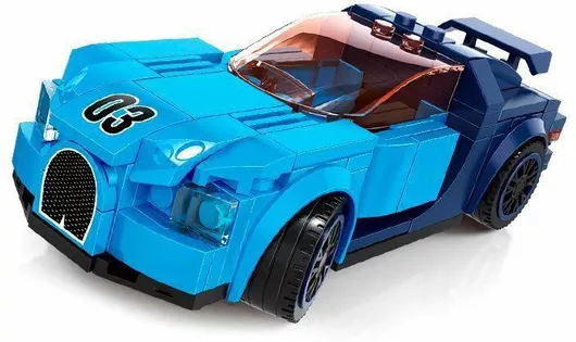 Τουβλάκι Bugatti Chiron για 6+ Ετών 139τμχ
