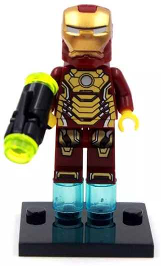 Τουβλάκι Leguoguo IronMan για 3+ Ετών 1τμχ
