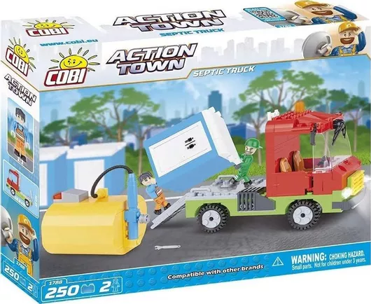 Τουβλάκι Cobi Septic Truck 250τμχ