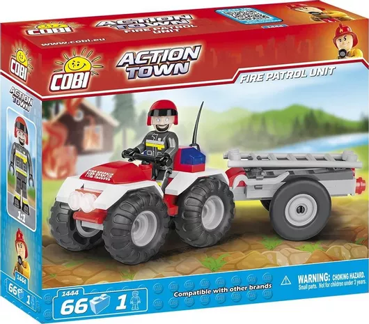 Τουβλάκι Cobi Fire Patrol Unit για 5+ Ετών 66τμχ