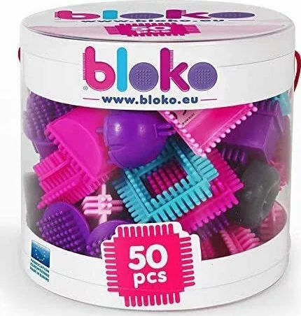 Τουβλάκι Bloko Bristles Σφηνοτουβλάκια για 1 - 6 Ετών 50τμχ