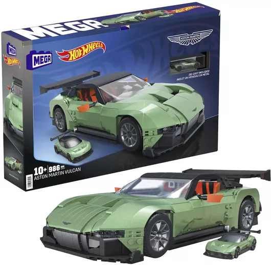 Τουβλάκι Mega Bloks Aston Martin Vulcan για 10+ Ετών 986τμχ