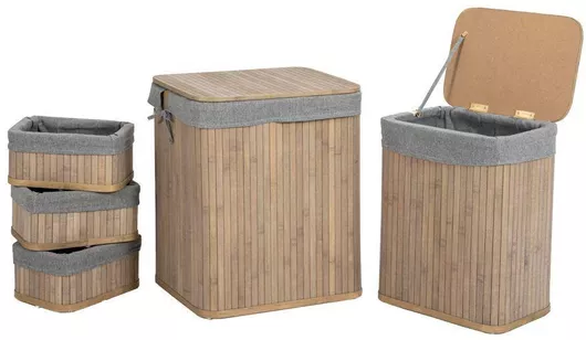 Καλάθι Απλύτων Iliadis Bamboo