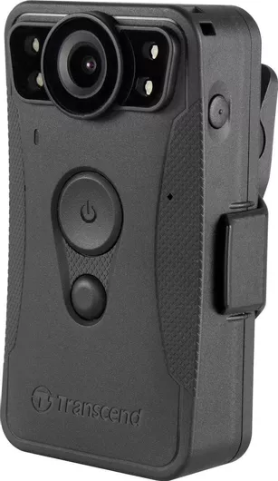 Action Camera Transcend DrivePro Body 30 Full HD (1080p) με WiFi Μαυρό