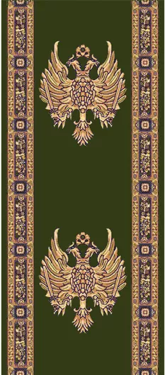 Εκκλησιαστικό Χαλί ΧΑΛΙ ΔΙΑΔΡΟΜΟΣ 100CM Χ ΤΡΕΧΟΝ ΜΕΤΡΟ ORTHODOXIA – 1000GREEN – ATLANTIS