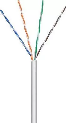 Anga U/UTP Cat.6 Cable 100m Λευκό
