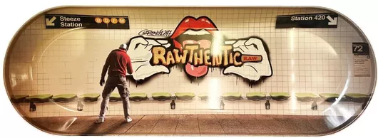 Rolling Tray Raw Skate Deck 150mm 1τμχ