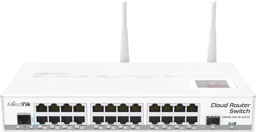 Switch MikroTik CRS125-24G-1S-2HnD-IN Managed L3 με 24 Θύρες Gigabit 1Gbps Ethernet & 1 SFP Θύρα