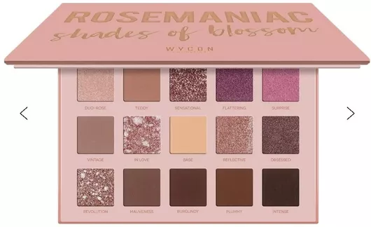Παλέτα με Σκιές Ματιών Wycon Cosmetics - ROSEMANIAC Shades of Blossom 14.1g
