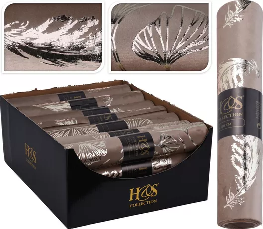 JK Home Decoration Ύφασμα Ρολό Βελούδο Μπεζ 28x150cm (Διάφορα Σχέδια)