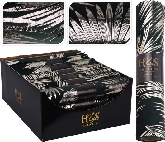 JK Home Decoration Ύφασμα Ρολό Βελούδο Πράσινο 28x150cm (Διάφορα Σχέδια)