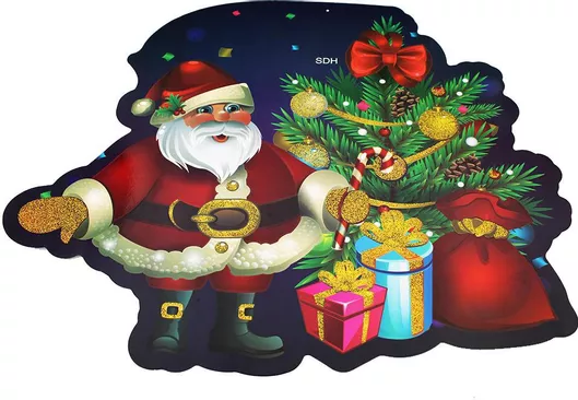 Χριστουγεννιάτικο Χάρτινο Διακοσμητικό Τοίχου