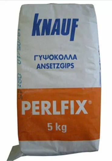 Knauf Perflix Κόλλα Γύψου Λευκή 5kg