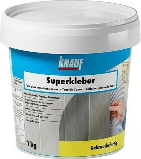 Κόλλα Πλακιδίου Knauf Superkleber 1kg Λευκή