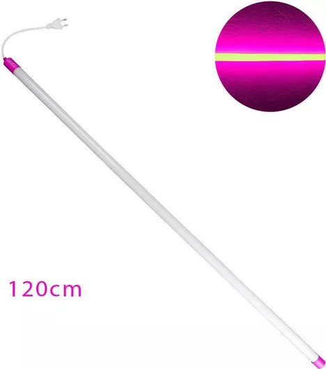 Φωτιστικό Πάγκου Κουζίνας LED 18W με Πρίζα 120x2.5x2.5cm