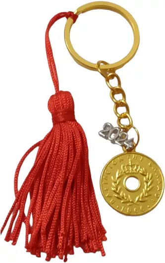 Γούρι Kalliopisilver 2024 Χειροποίητο Κρεμαστό Χρυσό 8cm