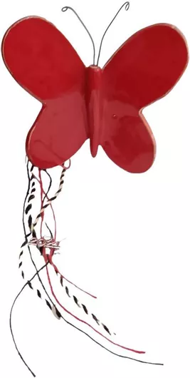 Γούρι Ceramic 2024 Χειροποίητο Κρεμαστό Κολοκύθα Κόκκινο Κεραμικό 10x10cm