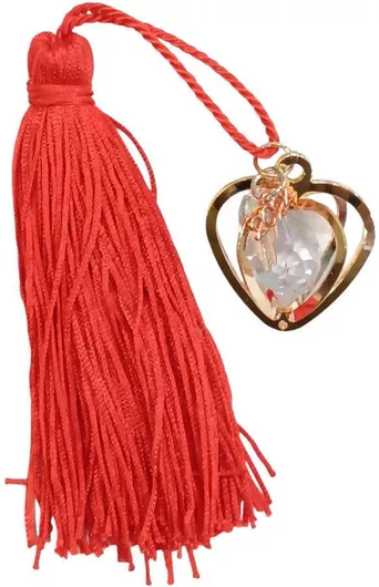 Γούρι Kalliopisilver 2025 Χειροποίητο από Γυαλί Χρυσό 3.5x4cm