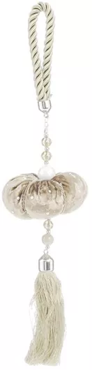 Lampiris Interiors Χειροποίητο Γούρι Ρόδι Χρυσό από Μέταλλο