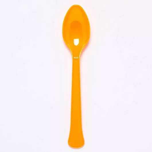 Κουταλάκι για Πάρτι Amscan 24τμχ Πορτοκαλί