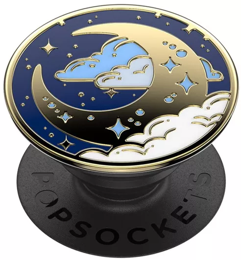 PopSockets PopGrip Premium Κινητού Enamel Fly Me To The Moon