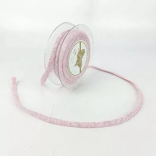 Κορδόνι Kappa Decor Βαμβακερό Ροζ 5mm x 10m