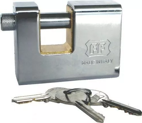 Λουκέτο F.lli Facchinetti Ατσάλινο Τάκου με Κλειδί 73mm