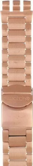 Λουράκι Ρολογιού Swatch Rosalona Μεταλλικό Μπρασελέ 23mm Ροζ Χρυσό